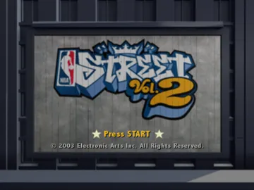 NBA Street Vol screen shot title